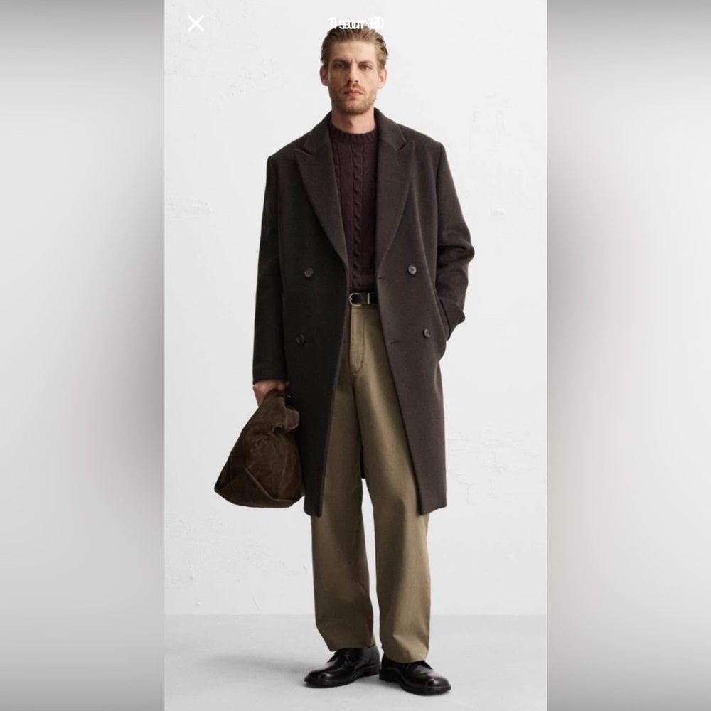 Double-Breasted Coat
